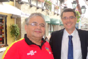 Com Antônio Hélio
